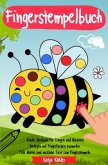 Fingerstempelbuch Kinder Malbuch für Jungen und Mädchen Vorlagen mit Fingerfarben ausmalen Tolle Motive und niedliche Ti