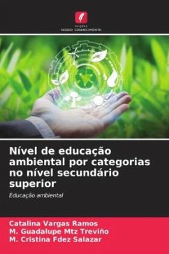 Nível de educação ambiental por categorias no nível secundário superior - Vargas Ramos, Catalina;Mtz Treviño, M. Guadalupe;Fdez Salazar, M. Cristina