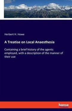 A Treatise on Local Anaesthesia
