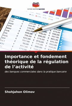Cover Importance et fondement théorique de la régulation de l'activité