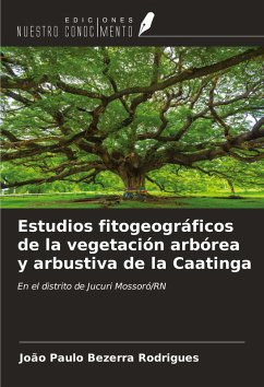 Cover Estudios fitogeográficos de la vegetación arbórea y arbustiva de la Caatinga