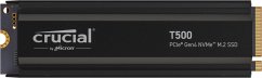 Crucial T500 with heatsink 1TB PCIe Gen4 NVMe M.2 SSD