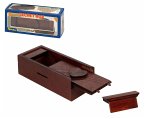 Philos 5537 - Secret Box Heart, Holzbox mit Geheimfach, 15x7x5cm, Knobelspiel, Schwierigkeitsgrad: leicht