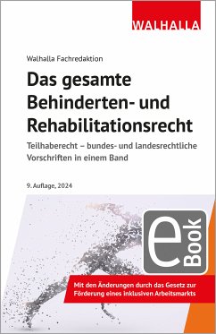 Das gesamte Behinderten- und Rehabilitationsrecht (eBook, PDF) - Walhalla Fachredaktion