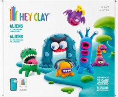 HEY CLAY ALIENS SET