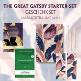 The Great Gatsby Starter-Paket Geschenkset 2 Bücher (mit Audio-Online) + Marmorträume Schreibset Basics, m. 2 Beilage, m