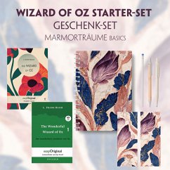 The Wonderful Wizard of Oz Starter-Paket Geschenkset 2 Bücher (mit Audio-Online) + Marmorträume Schreibset Basics, m. 2 - Baum, L. Frank