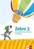 Zebra 2. Arbeitsheft Sprache Förderheft Klasse 2