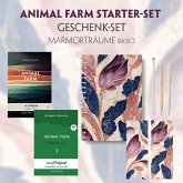 Animal Farm Starter-Paket Geschenkset 2 Bücher (mit Audio-Online) + Marmorträume Schreibset Basics, m. 2 Beilage, m. 2 B