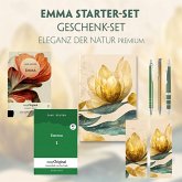 Emma Starter-Paket Geschenkset 2 Bücher (mit Audio-Online) + Eleganz der Natur Schreibset Premium, m. 2 Beilage, m. 2 Bu