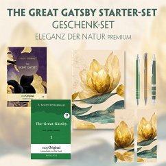The Great Gatsby Starter-Paket Geschenkset 2 Bücher (mit Audio-Online) + Eleganz der Natur Schreibset Premium, m. 2 Beil - Fitzgerald, F. Scott