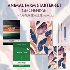 Animal Farm Starter-Paket Geschenkset 2 Bücher (mit Audio-Online) + Marmorträume Schreibset Premium, m. 2 Beilage, m. 2 - Orwell, George