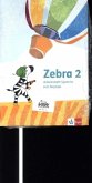 Zebra 2. Allgemeine Ausgabe. Paket: Arbeitsheft Sprache und Arbeitsheft Lesen/Schreiben Klasse 2