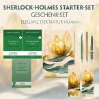 The Adventures of Sherlock Holmes Starter-Paket Geschenkset (mit Audio-Online) + Eleganz der Natur Schreibset Premium, m