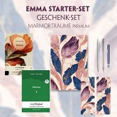 Emma Starter-Paket Geschenkset 2 Bücher (mit Audio-Online) + Marmorträume Schreibset Premium, m. 2 Beilage, m. 2 Buch