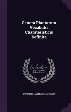 Genera Plantarum Vocabulis Charateristicis Definita Cover Genera Plantarum Vocabulis Charateristicis Definita
