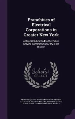 Franchises of Electrical Corporations in Greater New York - Maltbie, Milo Roy