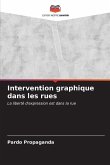 Intervention graphique dans les rues