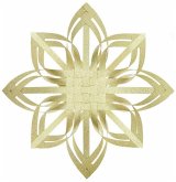 Bastelset Webstern, glitter gold, 40 cm FSC MIX Bastelset Webstern, glitter gold, 40 cm FSC MIX