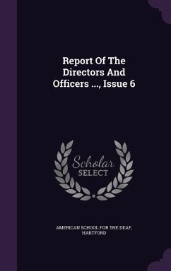 Cover Report of the Directors and Officers ..., Issue 6