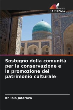 Sostegno della comunità per la conservazione e la promozione del patrimonio culturale - Jafarova, Khilola