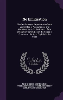 No Emigration - English, John