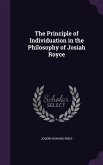 The Principle of Individuation in the Philosophy of Josiah Royce