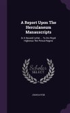 A Report Upon The Herculaneum Manauscripts
