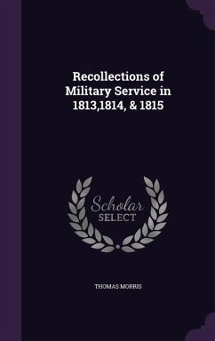 Cover Recollections of Military Service in 1813,1814, & 1815