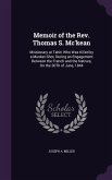 Memoir of the Rev. Thomas S. Mc'kean