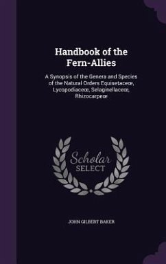 Handbook of the Fern-Allies: A Synopsis of the Genera and Species of the Natural Orders Equisetace, Lycopodiace, Selaginellace, Rhizocarpe - Baker, John Gilbert