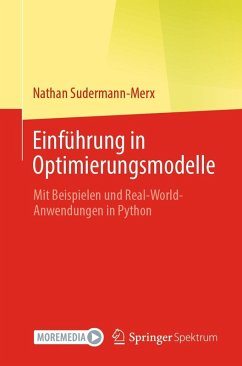 Einführung in Optimierungsmodelle (eBook, PDF) - Sudermann-Merx, Nathan