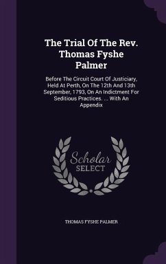 Cover The Trial Of The Rev. Thomas Fyshe Palmer