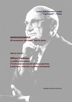 Monogrammus. Milton Friedman (eBook, ePUB) - Cavicchi, Alberto