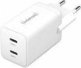 Intenso Power Adapter W40CC GaN weiß 2x USB-C 40W