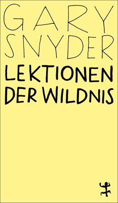 Lektionen der Wildnis - Snyder, Gary