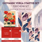 Vita dei campi Starter-Paket Geschenkset - 3 Bücher (mit Audio-Online) + Marmorträume Schreibset Premium, m. 3 Beilage,