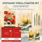 Vita dei campi Starter-Paket Geschenkset - 3 Bücher (mit Audio-Online) + Eleganz der Natur Schreibset Premium, m. 3 Beil