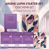 Arsène Lupin Starter-Paket Geschenkset - 4 Bücher (mit Audio-Online) + Marmorträume Schreibset Basics, m. 4 Beilage, m.