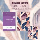 Die Verhaftung von d'Arsène Lupin - Geschenkset (Buch + Audio-Online) + Marmorträume Schreibset Premium, m. 1 Beilage, m