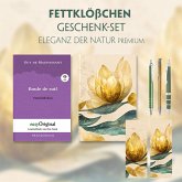 Fettklößchen Geschenkset (mit Audio-Online) + Eleganz der Natur Schreibset Premium, m. 1 Beilage, m. 1 Buch