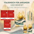 Italienisch für Anfänger Geschenkset - 3 Bücher (mit Audio-Online) + Eleganz der Natur Schreibset Premium, m. 3 Beilage,