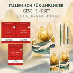 Italienisch für Anfänger Geschenkset - 3 Bücher (mit Audio-Online) + Eleganz der Natur Schreibset Premium, m. 3 Beilage, - Gozzano, Guido;de Amicis, Edmondo