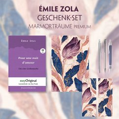 Émile Zola Geschenkset (mit Audio-Online) + Marmorträume Schreibset Premium, m. 1 Beilage, m. 1 Buch - Zola, Émile