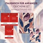 Italienisch für Anfänger Geschenkset - 3 Bücher (mit Audio-Online) + Marmorträume Schreibset Basics, m. 3 Beilage, m. 3