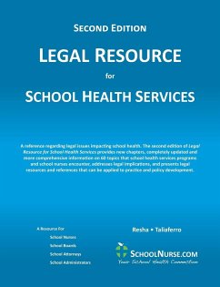 LEGAL RESOURCE for SCHOOL HEALTH SERVICES - Second Edition - Soft Cover - Resha, Cheryl A.; Taliaferro, Vicki L.