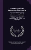 African-American Veterans and Cmmunity: Post-Traumatic Stress Disorder and Related Issues: Hearing Before the Subcommittee on Oversight and Investigat
