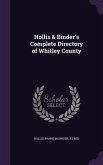 Hollis & Binder's Complete Directory of Whitley County