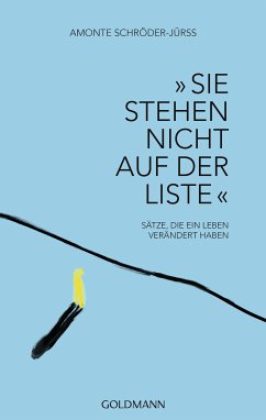 „Sie stehen nicht auf der Liste“ (eBook, ePUB) - Schröder-Jürss, Amonte