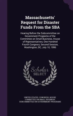 Massachusetts' Request for Disaster Funds From the SBA